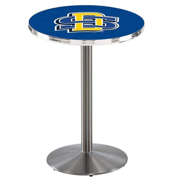 42" Stainless Steel South Dakota State Pub Table